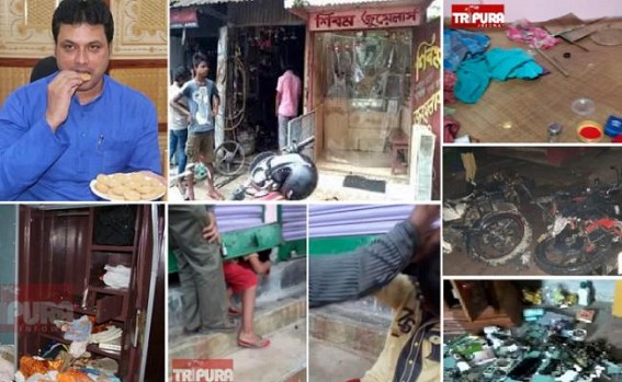 Theft Cases in Massive Rise in Tripura : Unregistered Robbery Cases, Ruling Party led house to house Attacks, Snatching Gold Ornaments from Women are a New Cultures of Tripura under Biplab Deb Govt Theft Cases in Massive Rise in Tripura : Unregistered Robbery Cases, Ruling Party led house to house Attacks, Snatching Gold Ornaments from Women are a New Cultures of Tripura under Biplab Deb Govt